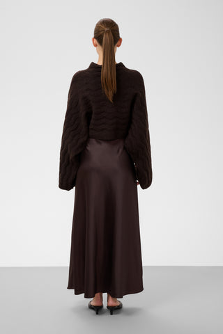 SLIDALIA PONCHO PULLOVER
