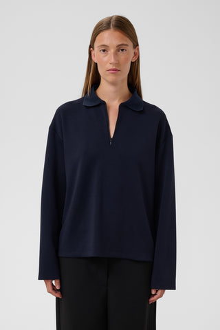 SLMARIGOLD POLO SWEATSHIRT