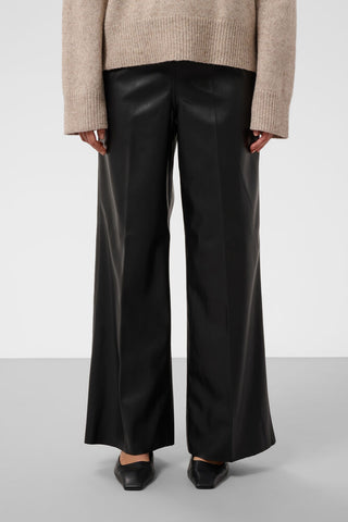 SLKAYLEE WIDE LONG PANTS BLACK