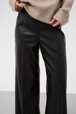 SLKAYLEE WIDE LONG PANTS BLACK
