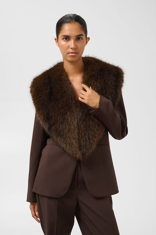 SLBAYLE COLLAR FAUX FUR KRAGE