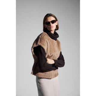 NOTYZ NOVALENCIA PONCHO BEIGE