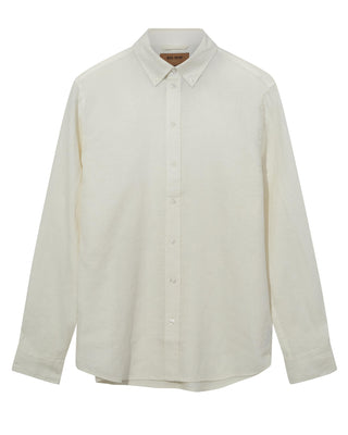 MMGTheo Linneskjorta Ecru