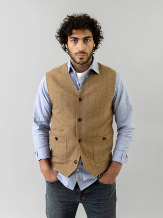 MMGConor Herringbone Waistcoat