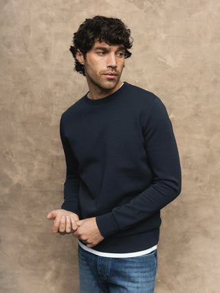 MMGAbel Sweatshirt Salute Navy