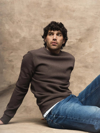 MMGAbel Sweatshirt Chocolate Brown