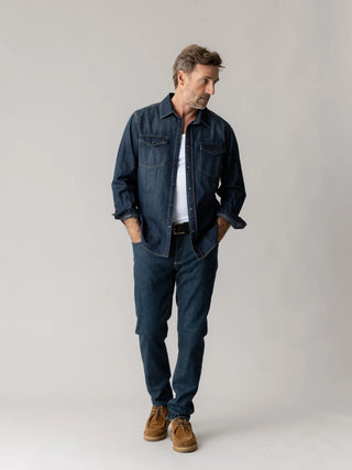 MMGDAVID DENIMSKJORTA