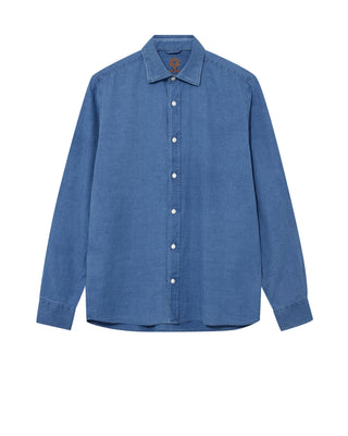 MMGMarco Oxford Indigo Skjorta Indigo Blue