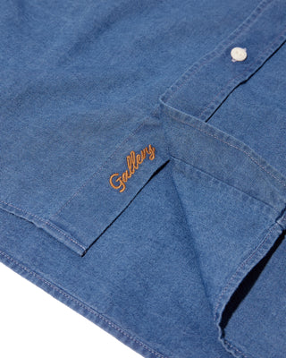 MMGMarco Oxford Indigo Skjorta Indigo Blue