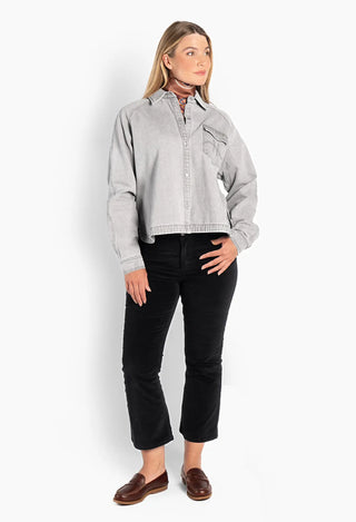 HÉST KYLIE GREY DENIM SHIRT