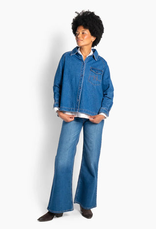 HÉST KYLIE BLUE DENIM SHIRT