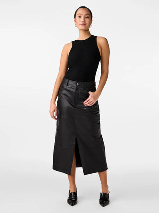 YASYASMINA MIDIKJOL I LÄDER