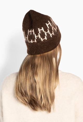 GERA BEANIE MÖSSA DARK EARTH