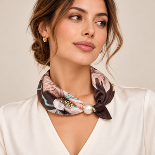 MARTA KAYLA SCARF COFFEE