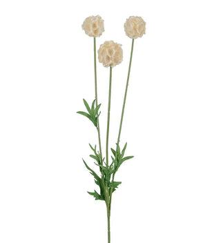 Konstgjord Scabiosa Champagne 60cm