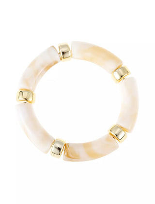 Resin Marble Armband Elastic