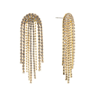 CABANA CRYSTAL EARRING GOLD