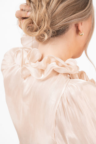 ARIA BLOUSE CHAMPAGNE