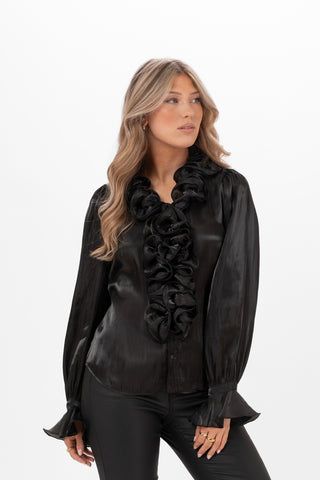 ARIA BLOUSE BLACK