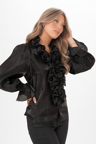 ARIA BLOUSE BLACK
