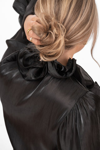 ARIA BLOUSE BLACK