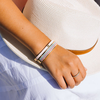 Palermo Bangle Light Pink/Gold