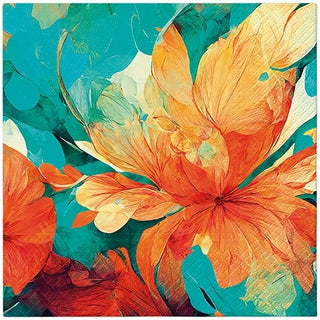 Servetter Zen Abstract Flower 20-pack