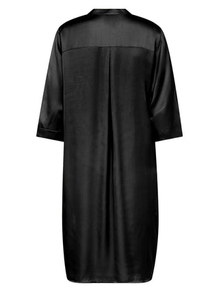 CILJE TUNIC DRESS SOLID BLACK