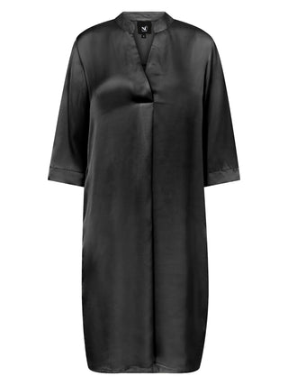 CILJE TUNIC DRESS SOLID BLACK
