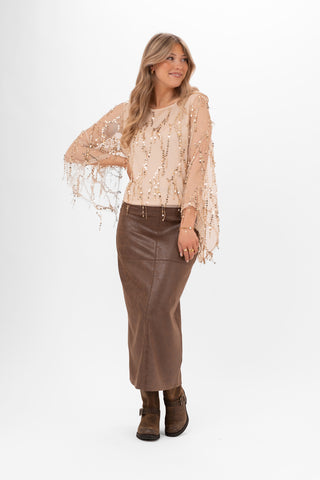 COLT MOCKA KJOL BROWN SUGAR