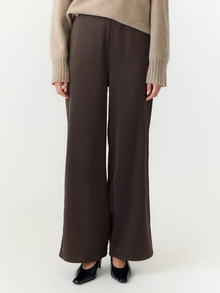 YASPELLA VIDA SATINBYXOR CHOCOLATE BROWN