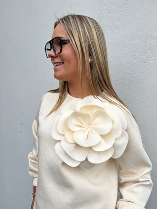 COSTER SWEATSHIRT SCUBA ROSE