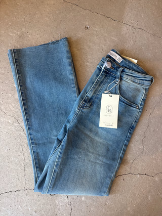 Flared Jeans Blå