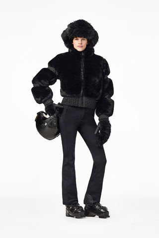 FURRY SKI JACKET