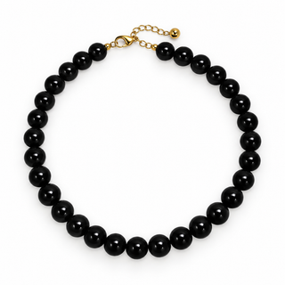 CECILE BLACK PEARL NECKLACE