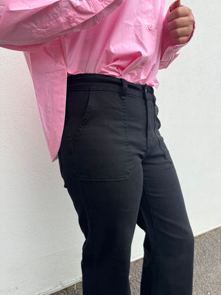 StretchJeans med Fickor