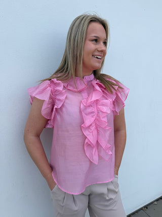 Gossia EmblaGO Blouse Volang Bubblegum