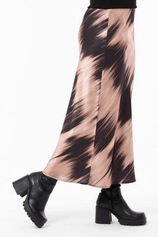 Ilsa Skirt Brown Sugar/Black