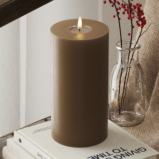 LED Blockljus Ø 10 x 20 cm