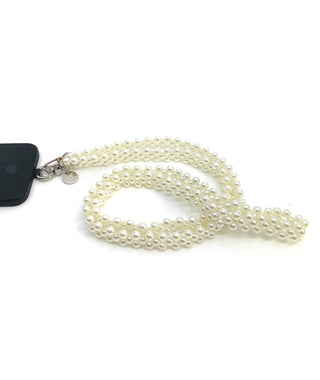 Holly Deco Mobilband Pearl/Silver