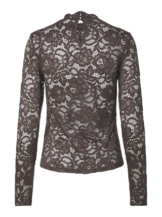 YASLACEY SPETS LÅNGÄRMAD TOPP