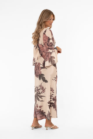 Meadow Dress Champagne/Rose/Sage