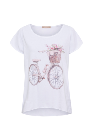 MARTA MDC MARIE TEE FLOWER BIKE