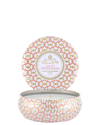 Saijo Persimmon 3-Wick Tin Candle 40H