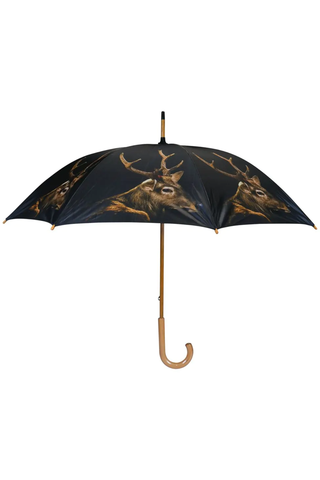 PARAPLY SVART REINDEER 105CM