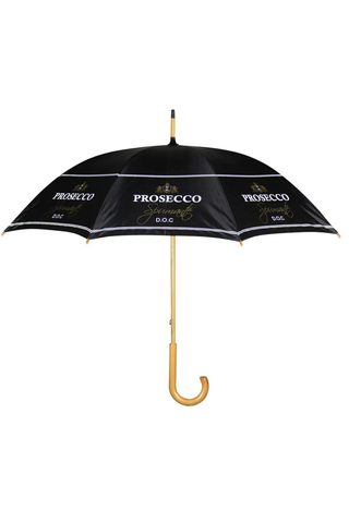 PARAPLY SVART PROSECCO 105CM