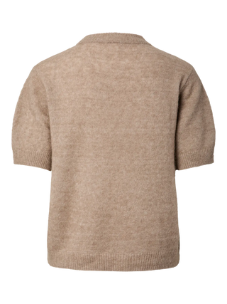 YASJOHI STICKAD TRÖJA TAUPE