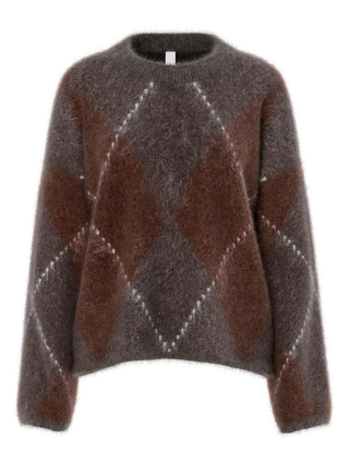 YASARGY MOHAIR STICKAD TRÖJA