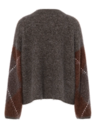 YASARGY MOHAIR STICKAD TRÖJA