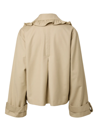 YASELSANA Kort Trenchcoat